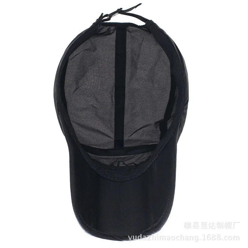 Mens Waterproof Golf Baseball Cap Windproof Breathable UPF50+