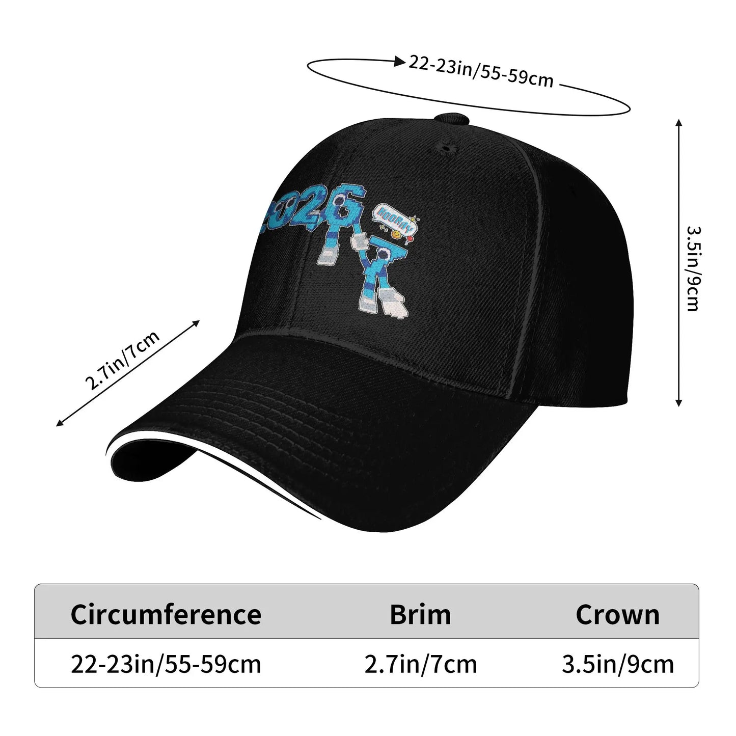 Bruh Happy New Year 2026 2026-7 Funny 67 Casual Baseball Cap