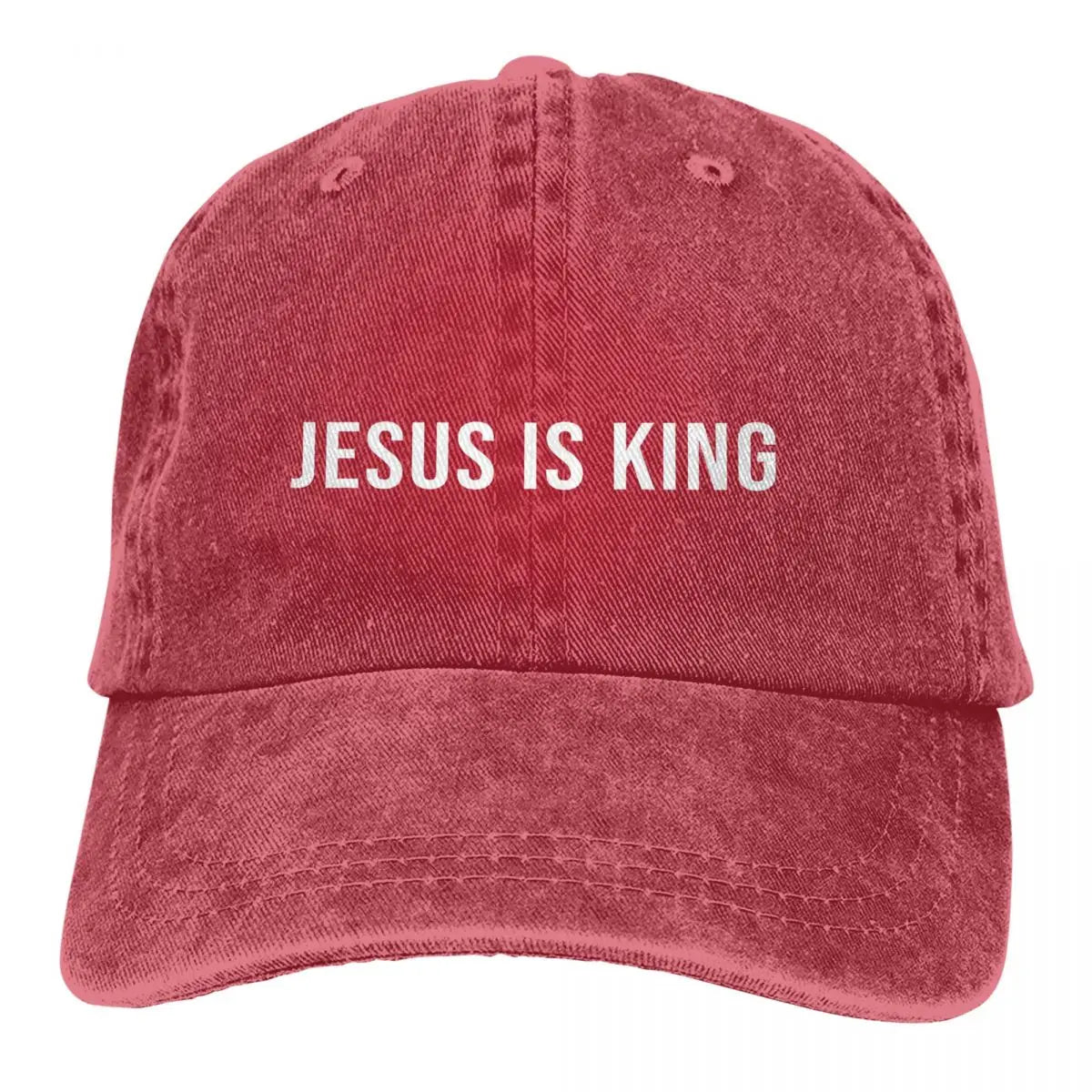 King Baseball Cap Visor Protection Snapback Jesus God Cross Caps