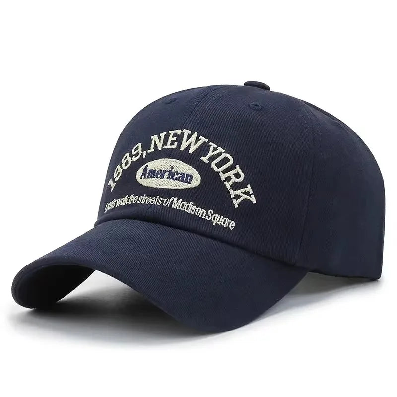 Embroidery 1989 New York Baseball Hats Washed Cotton Cap For Men Women