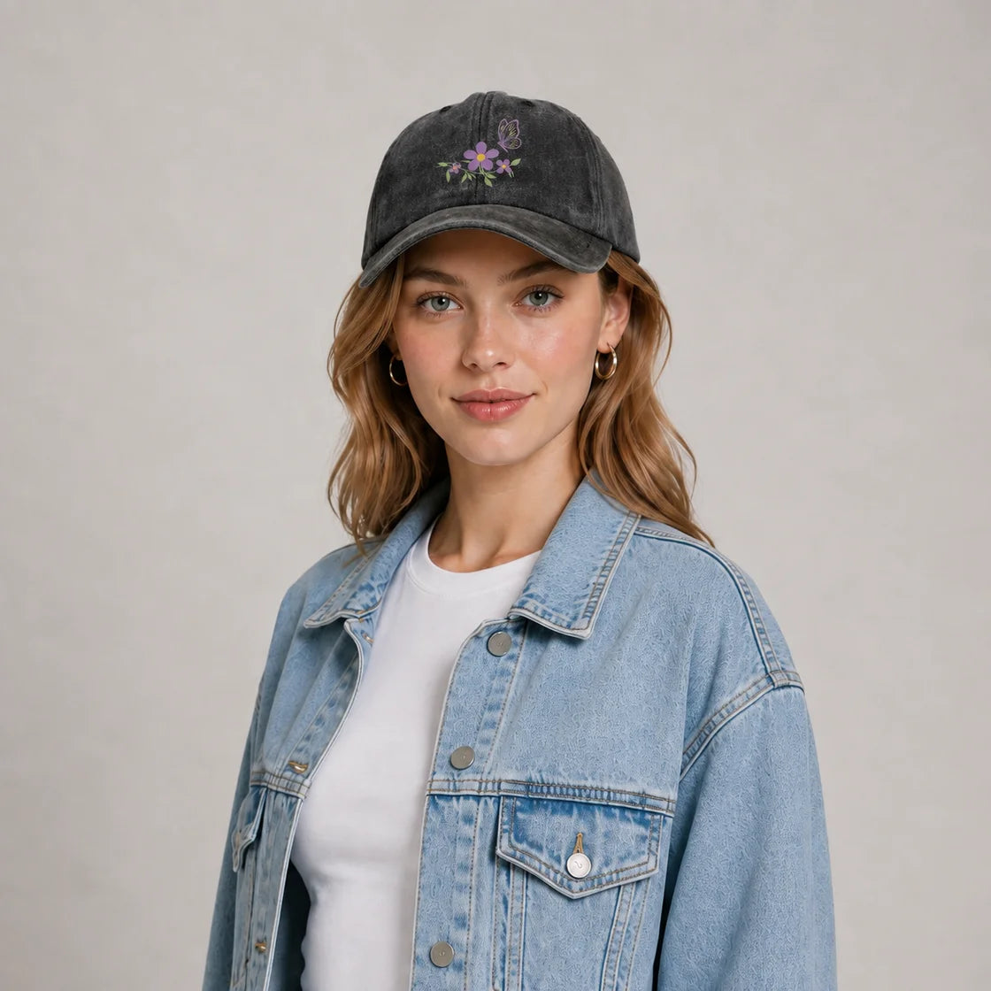 Vintage Quote Graphic Baseball Cap