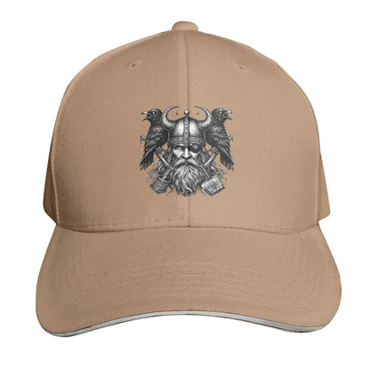 Odin Vikings Viking Legend Norse Mythology Rune Cap Fashion Casual Baseball Caps