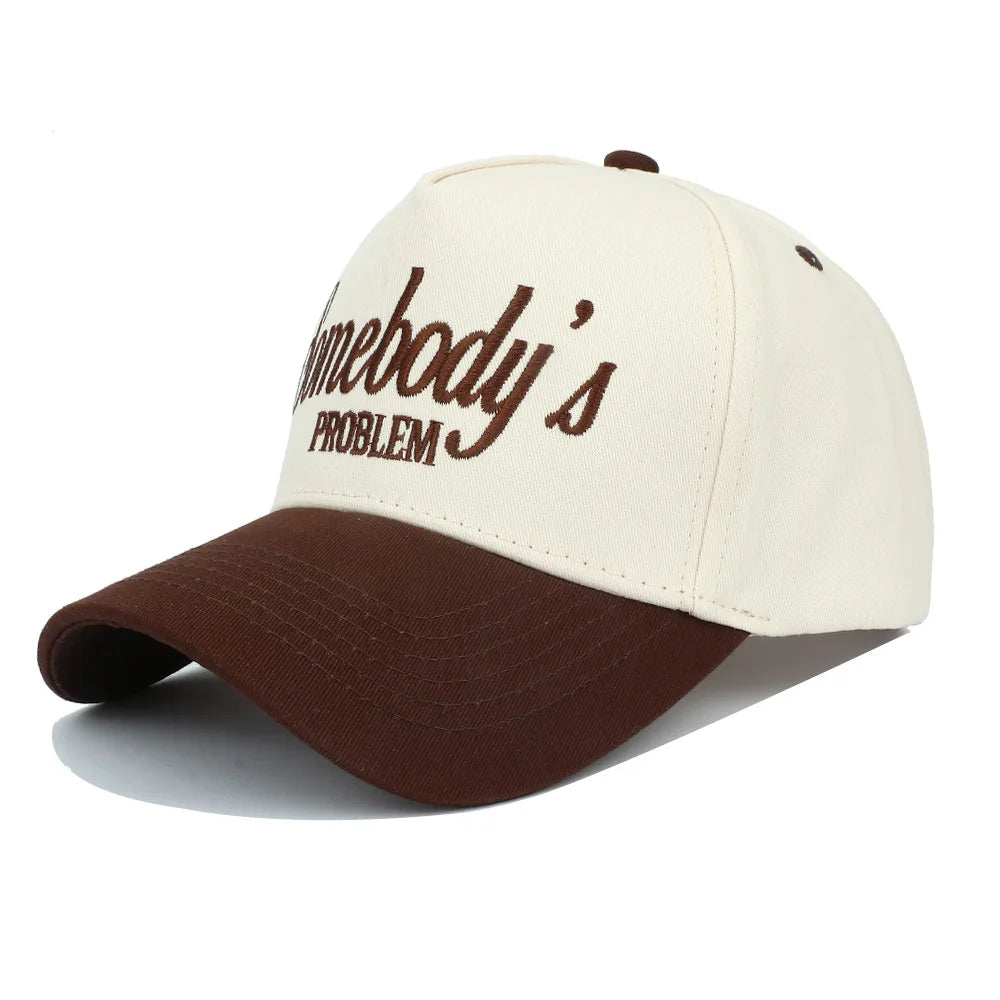 Somebody Truck Driver Hat Men Women Adjustable Embroidered Baseball Hat