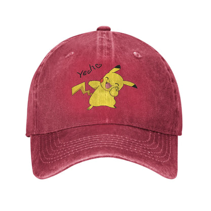 Pokemon Cap Pikachu Creative Baseball Cap