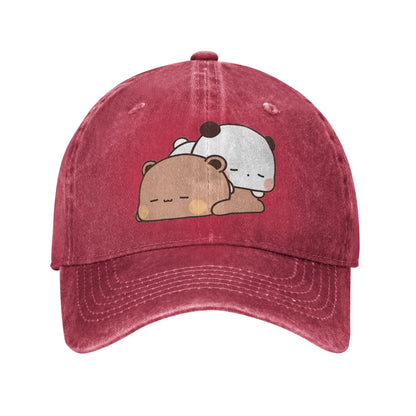 New Cute Bubu And Dudu Are Sleeping Casual Baseball Cap