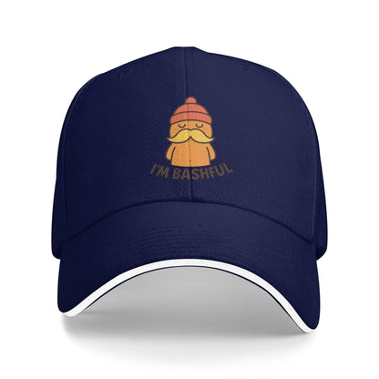 Ashby “I’m Bashful” Meme Sun Baseball Cap Summer Casual Trucker Hat