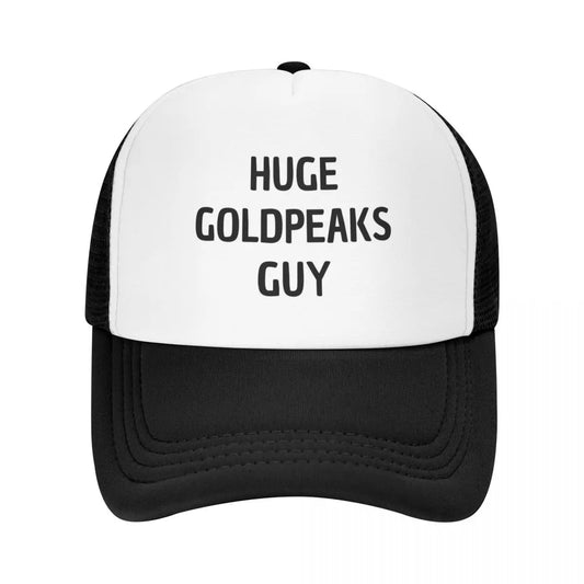 Huge Goldpeaks Guy Baseball Cap Fishing Hat Party Hat Man Luxury Boy Women
