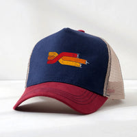 Navy Blue Red