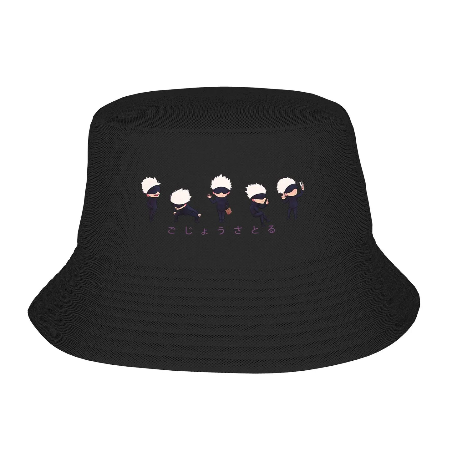 Casual Jujutsu Kaisen Bucket Hat Men Women Lightweight Japan Anime
