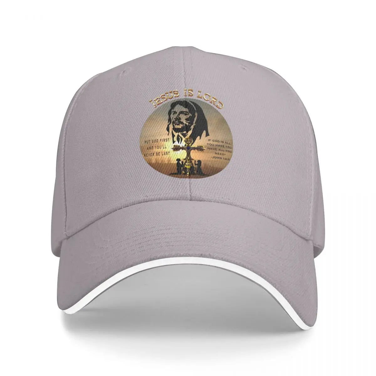 Baseball Caps Jesus Is Lord Bible Verse Awesome Graphic