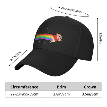 Crayon Shin-chan Nyan Cat Baseball Caps