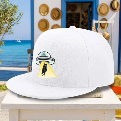 A Versatile Casual Alien Cat Scratch Black Cat Baseball Cap