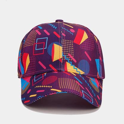 Spring/Summer Graffiti Baseball Hat Thin Retro Soft Top Duck Tongue Hat Unisex