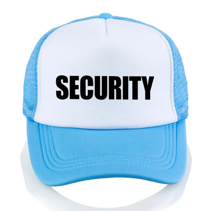 SECURITY Baseball Cap Cool Summer
