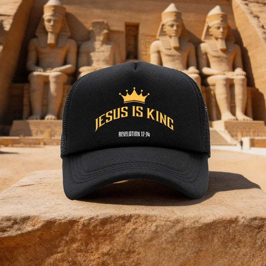 Unisex King Printed Mesh Baseball Cap