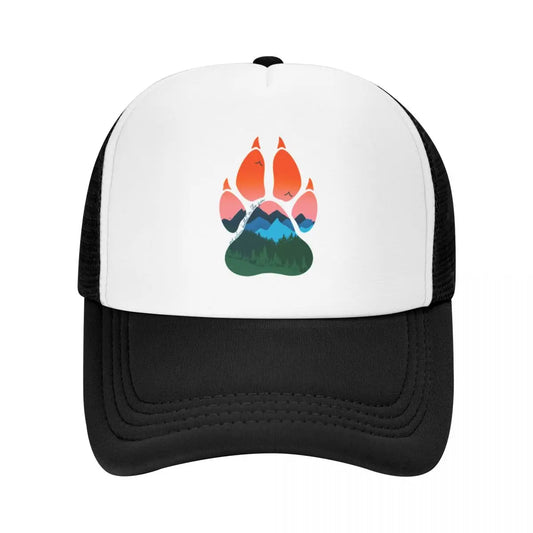 Mama Werewolf Paw Baseball Cap