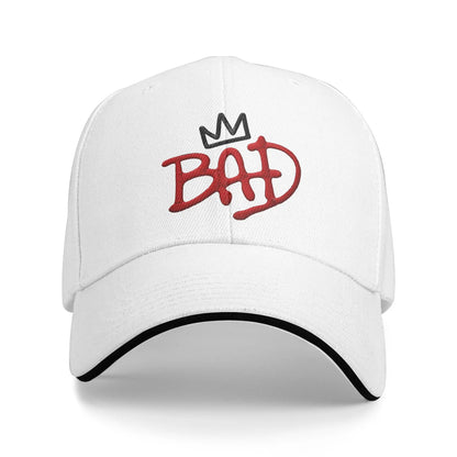 MJ King Of Pop Victory Tour Billie Jean Sandwich Hats Baseball Cap