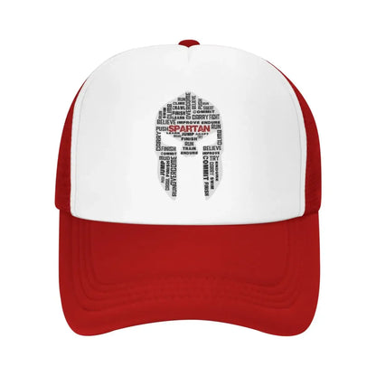 Custom Spartan Race Helmet Baseball Cap