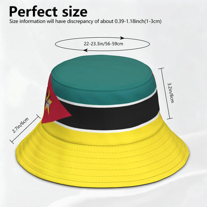 Mozambique Fisherman Hats Custom Name Team Logo Bucket Cap