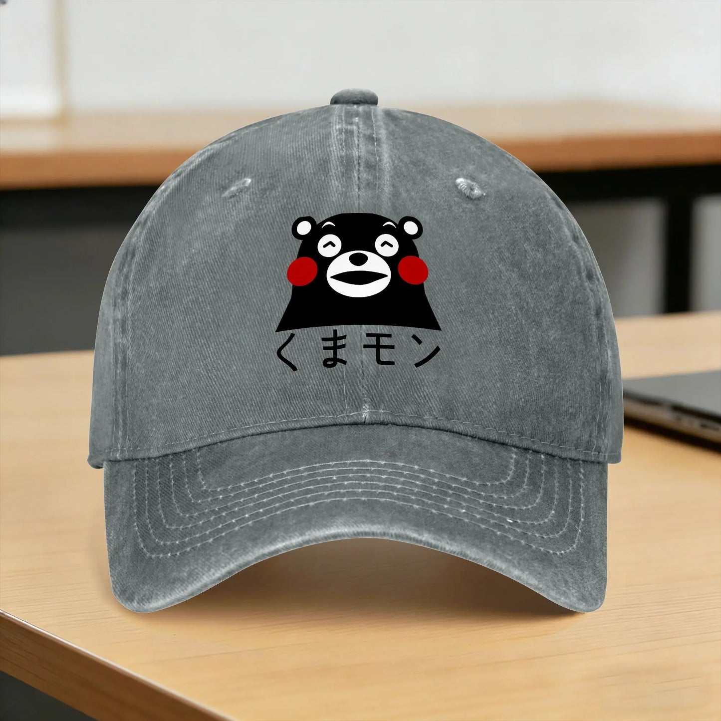 Satanic Bear Sun Baseball Cap