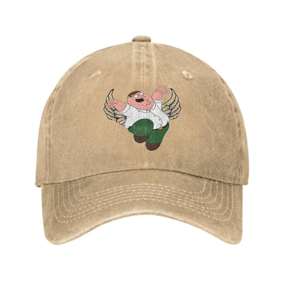 aFamilies Cartoon Peter Lois Stevie Baseball Caps