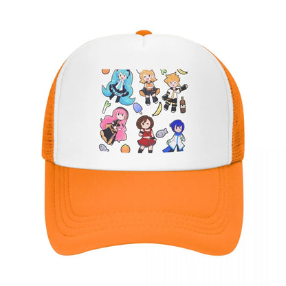 Vocaloid Chibi Chaos! Miku Cap Casual Mesh Baseball Caps