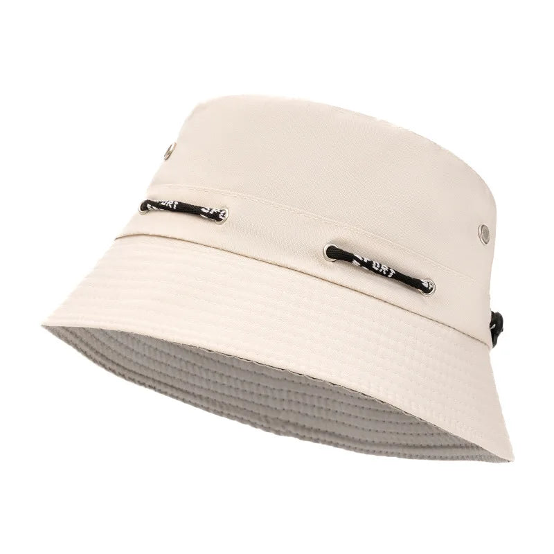 Summer Breathable Mesh Small Basin Hat Bucket Hat