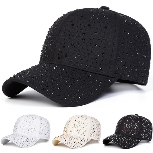 Unisex Rhinestone Baseball Caps