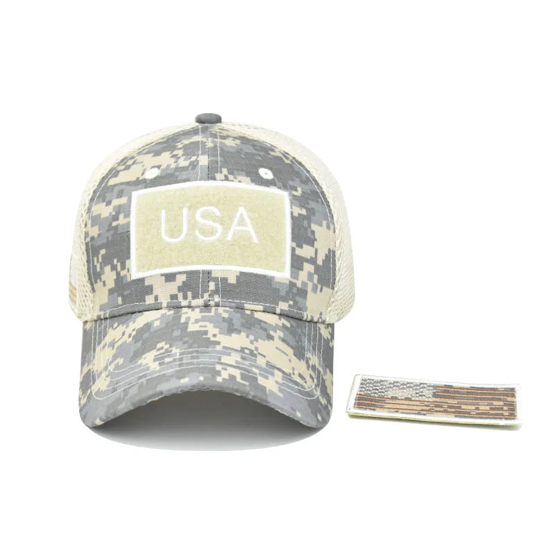 New European And American Flag Trend Fishing Cap Baseball Caps