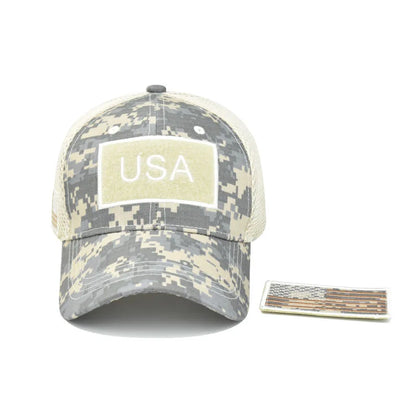 New European And American Flag Trend Fishing Cap Baseball Caps