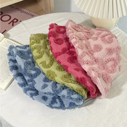 New Autumn And Winter Bucket Hat Warm Hat Korean Version
