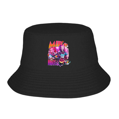 Men Women Huntrix  Animation Band  Bucket Hat Foldable Fisherman Hats