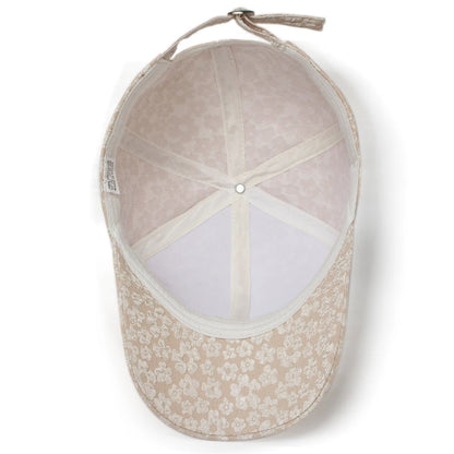 CNTANG Summer Women Rhinestone Baseball Cap Flower Embroidery Hats