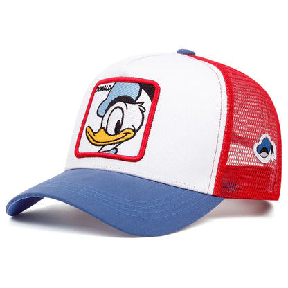 Anime Cartoon Baseball Cap Cotton Men Women