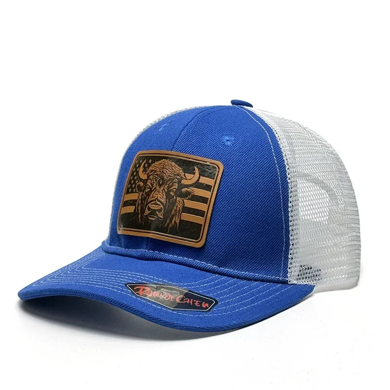 Luxury Fashion Leathers Baseball Caps