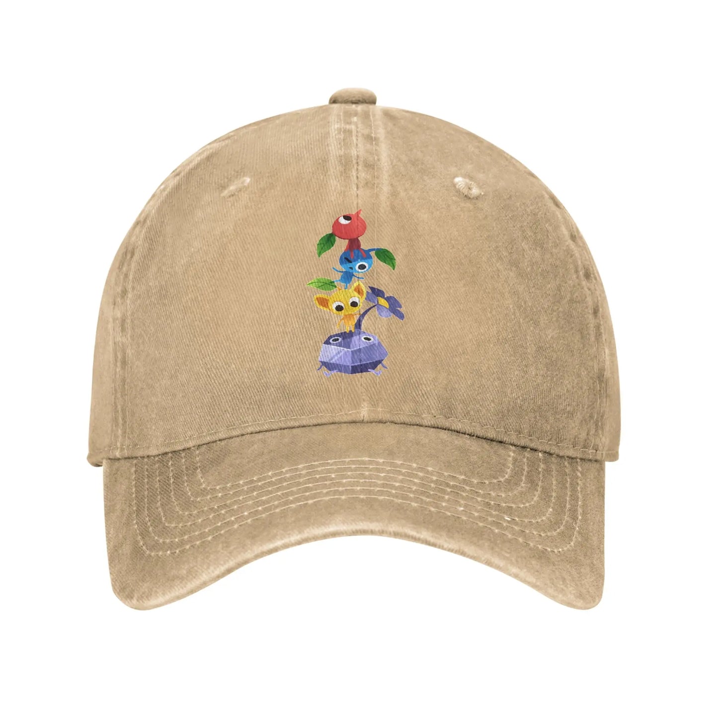 Cute Pikmins Sun Baseball Cap