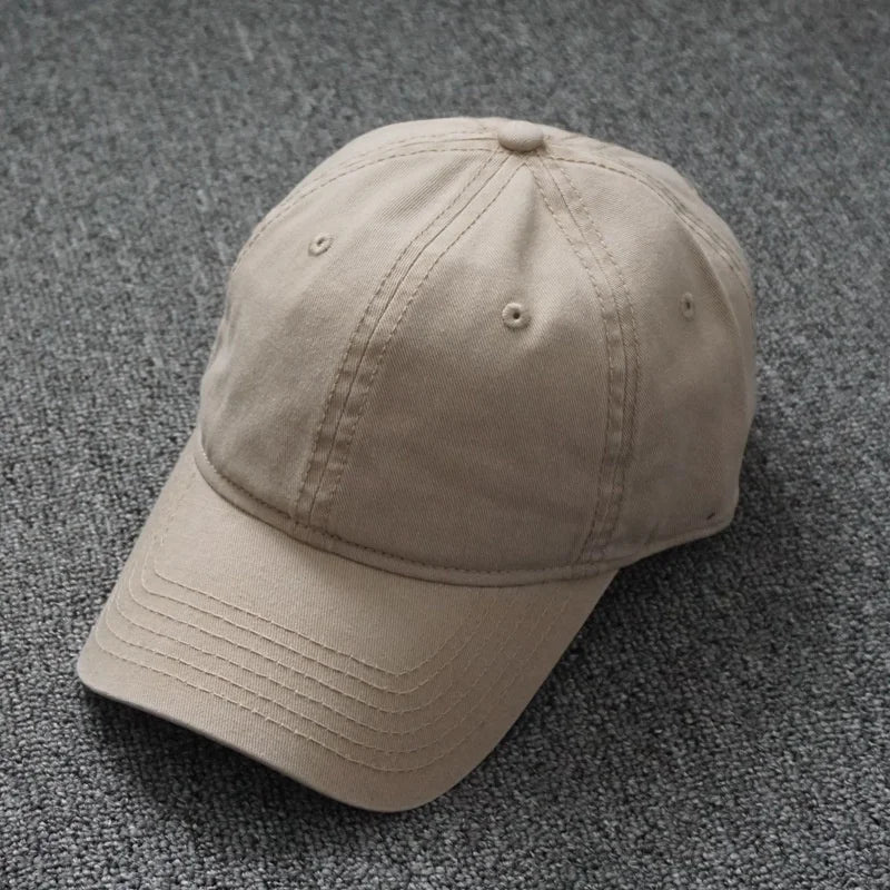 Oversize 100% Cotton Baseball Cap Large For Big Heads Men Women