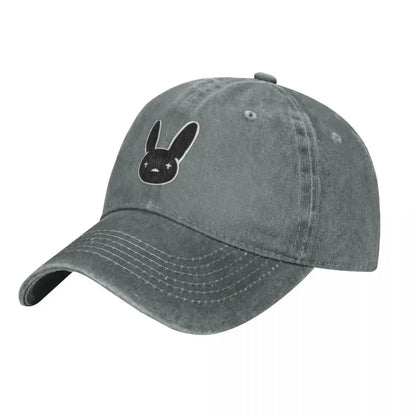 Bad Bunny Baseball Cap Funny Animal Rock Cheap Couple Retro Logo Baseball Caps