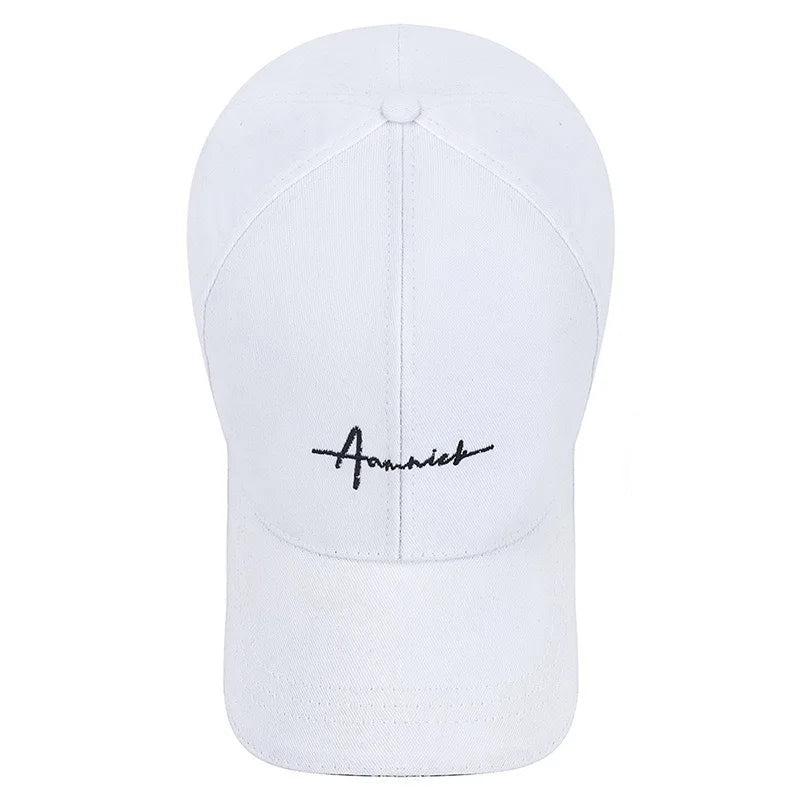Baseball Cap For Spring And Autumn Casual Letter Sunshade Duckbill Cap