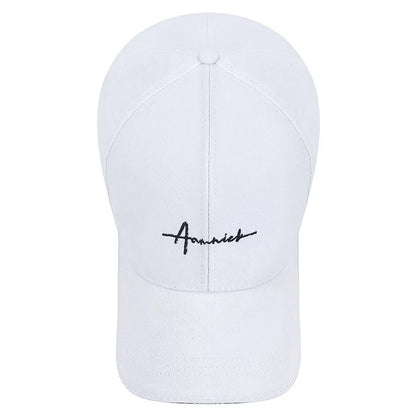 Baseball Cap For Spring And Autumn Casual Letter Sunshade Duckbill Cap