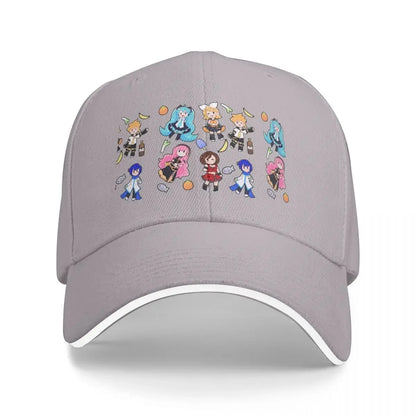 Unisex Baseball Hats Vocaloid Chibi Chaos! Miku