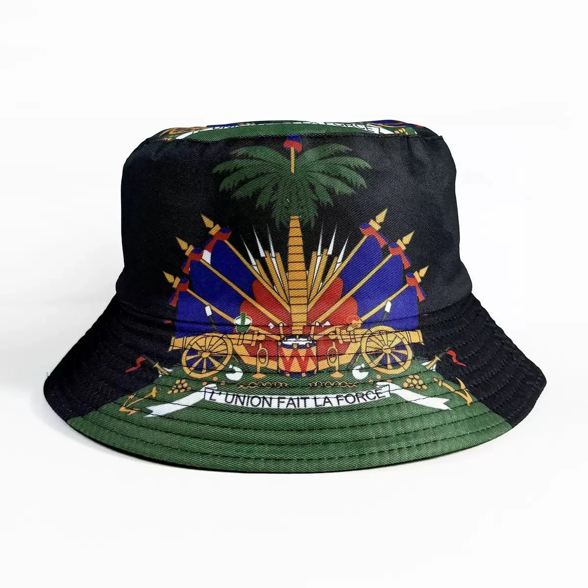 Flag Print Cheer Hat Bucket Hat