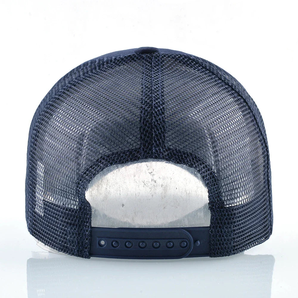 FS Red Yellow 5 Panel Baseball Cap For Men Summer