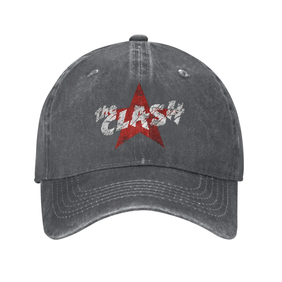 The Red Star Clash Unisex Style Baseball Caps