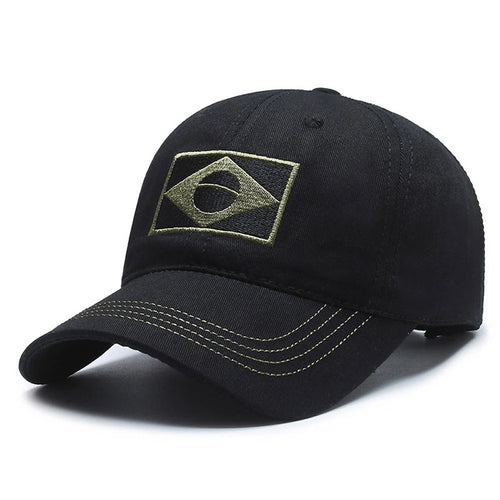 Summer Sun Protection Brazil Flag Baseball Cap