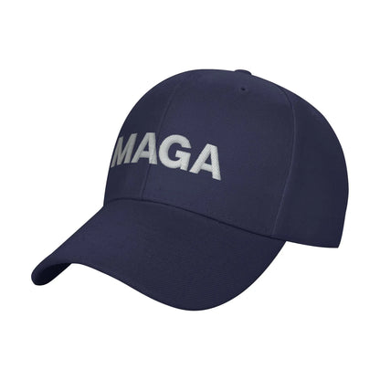 Printed MAGA Make American Great Again Baseball Cap