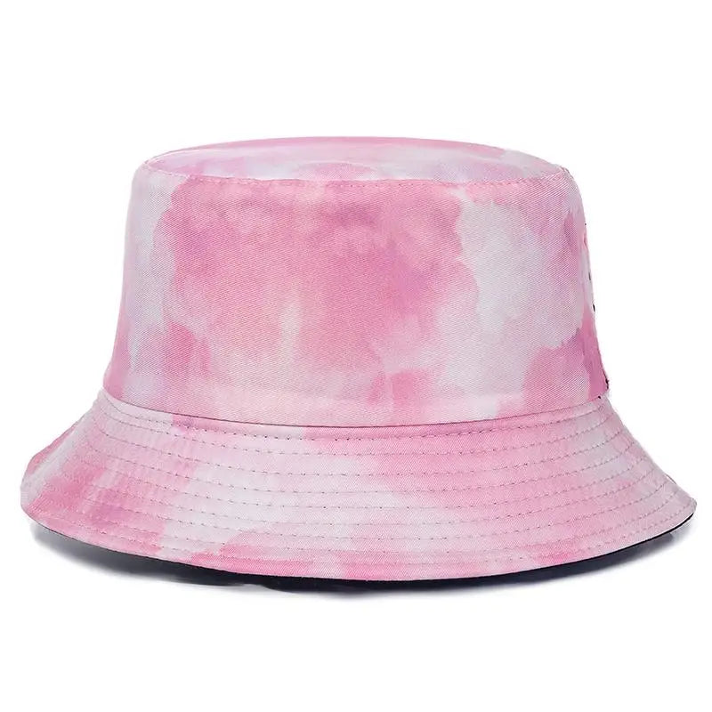 Unisex Bucket Cap Fruit Printing Hats Summer Double-sided Wear Man Women