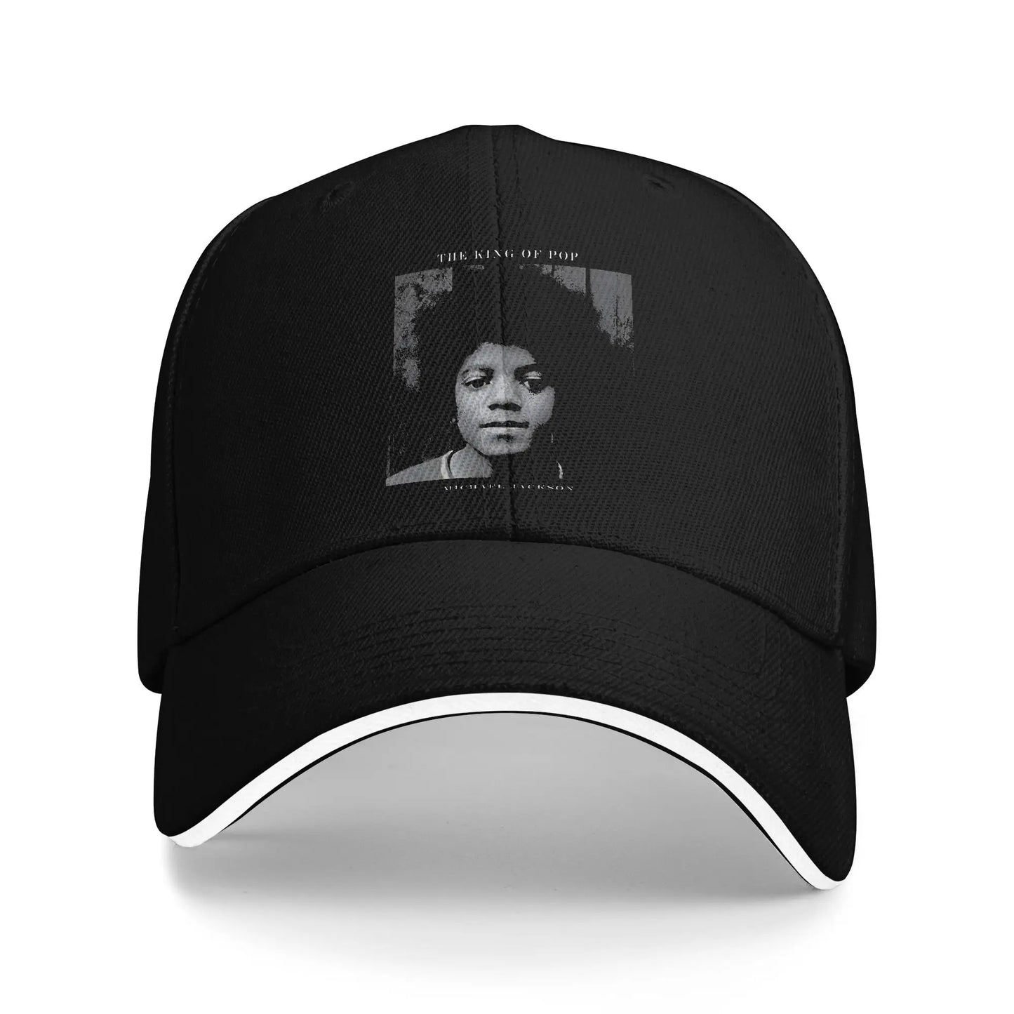 Unisex MJ King Of Pop Fan Art Sandwich Caps Baseball Cap