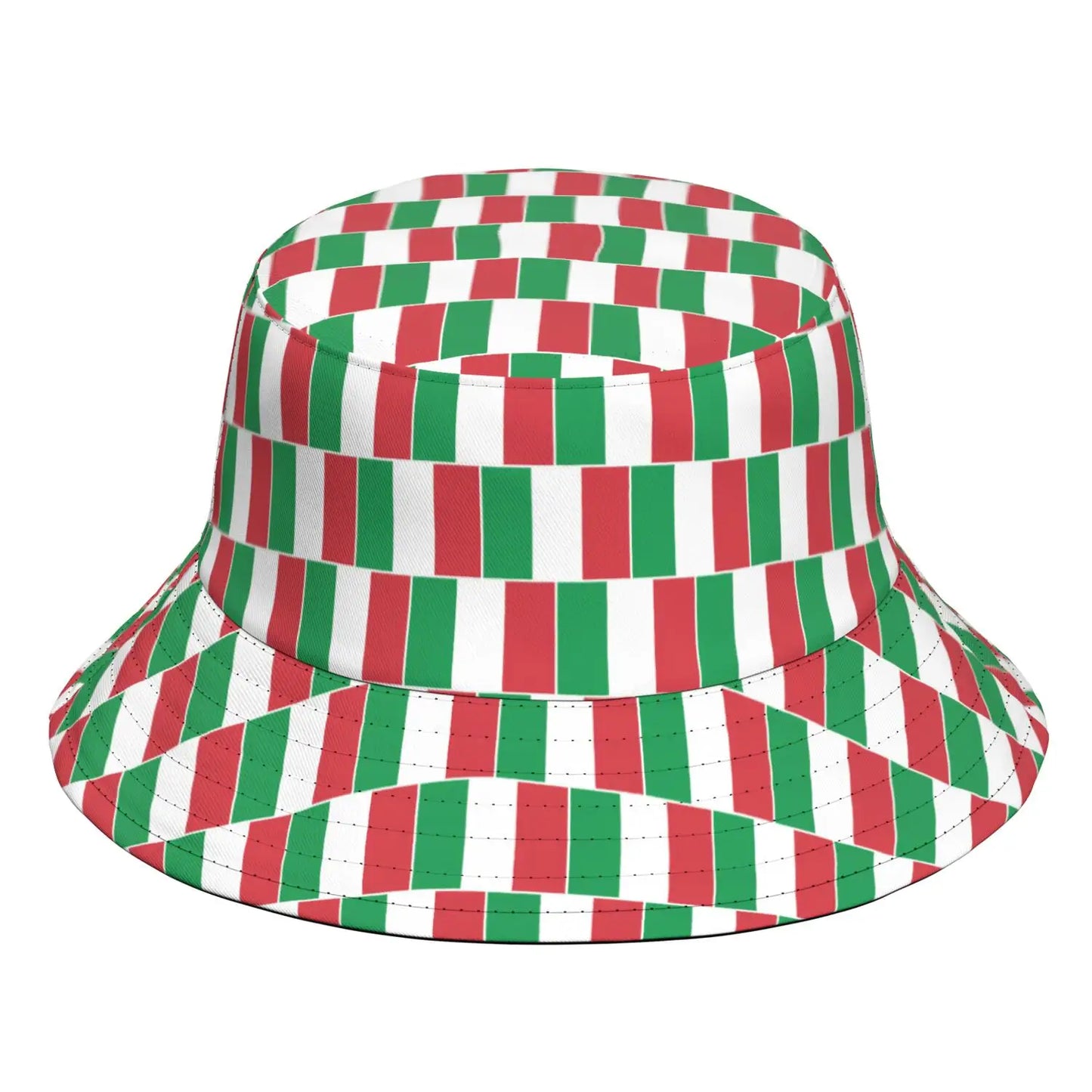 Italy Fisherman Hats Custom Name Number Team Logo Flat Bucket Cap