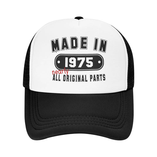 Made in 1975 Nearly All Original Parts Mesh Baseball Hat